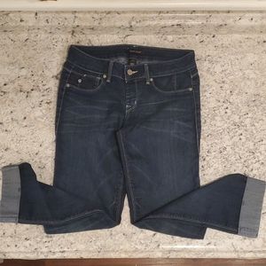 Size medium jegging crop crops with back pockets